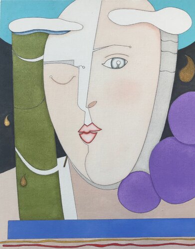 The Golden Truth: #3. Mantle of Life van Helena Poto, Schilderij te koop op Singulart