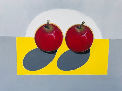 Fruitscape: Il Due di Helena Poto, Pittura in vendita su Singulart