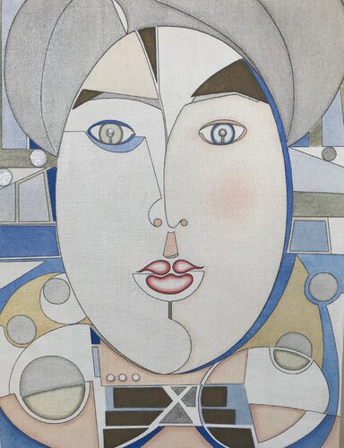 The Golden Truth #16:  Joy of Eternity van Helena Poto, Schilderij te koop op Singulart