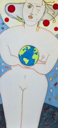 Nudes: Tears For The Earth by Helena Poto, 회화 for Sale on Singulart