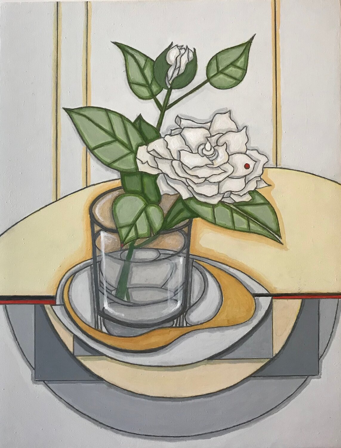 The Golden Moment Helena Poto Original painting for sale