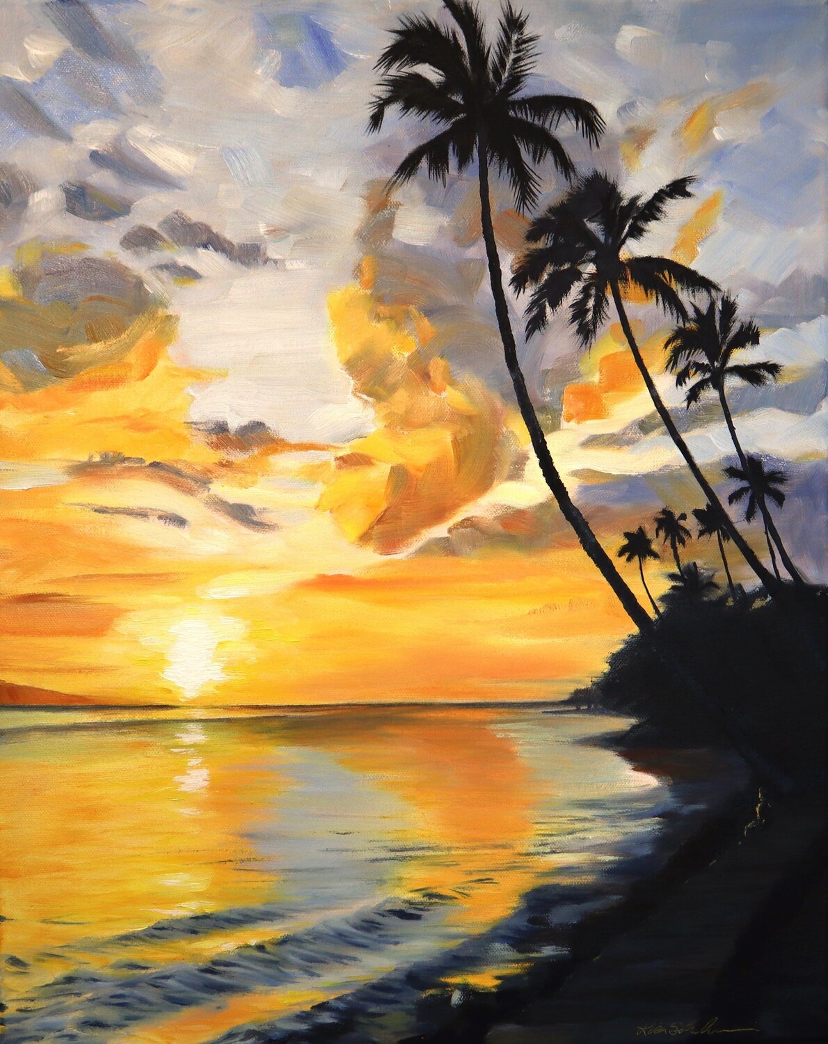 Lahaina Sunset Lisa Schulaner
