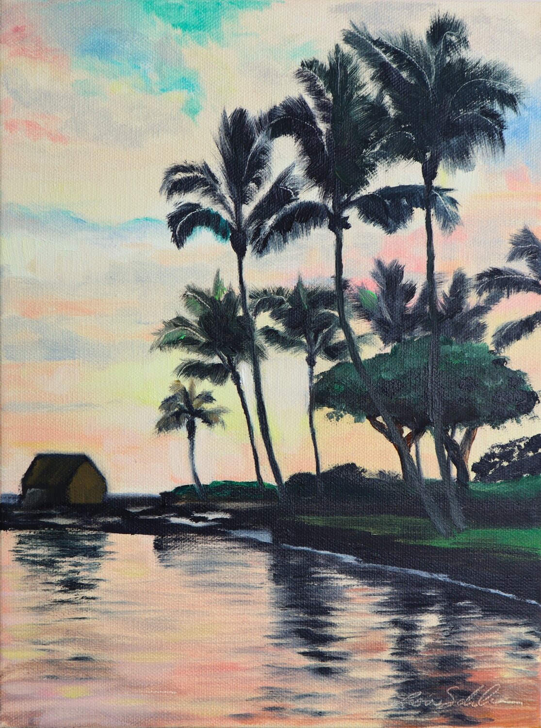 Peach Sunset Lisa Schulaner