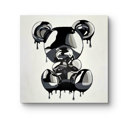 Chromatic Teddybear by Tom Krisper, Painting for Sale on Singulart