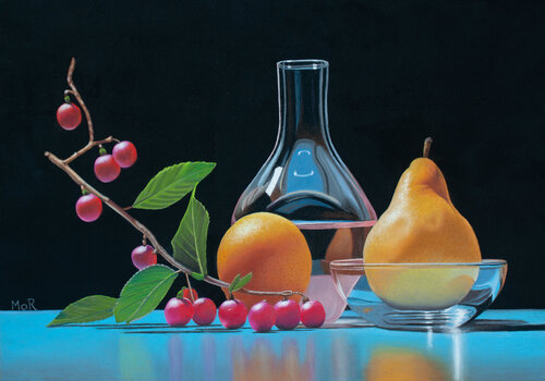 Stille Begegnung van Dietrich Moravec, Werk op papier te koop op Singulart