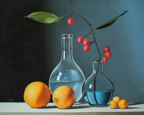 Big Belly Glass Vessel by Dietrich Moravec, Work on Paper for Sale on Singulart