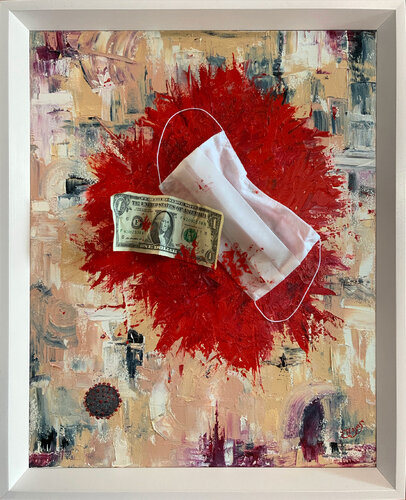 "Price of one's life" par Ellaya Yefymova, Peinture en vente sur Singulart