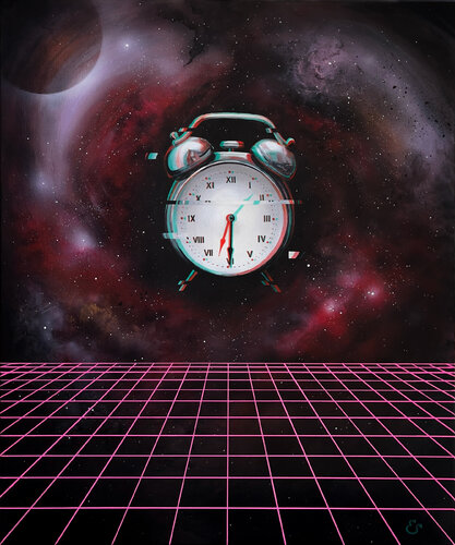 "Metaverse: Reality Shift. MetaBedroom 1/3" von Ellaya Yefymova, Malerei kaufen auf Singulart