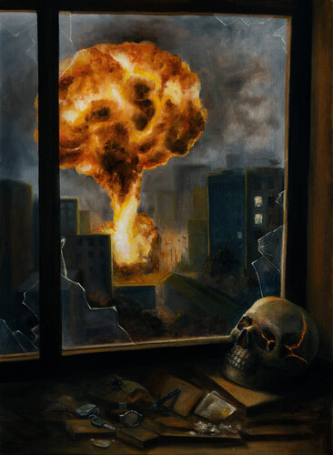 "Once upon a time there was a thought" by Ellaya Yefymova, Painting for Sale on Singulart