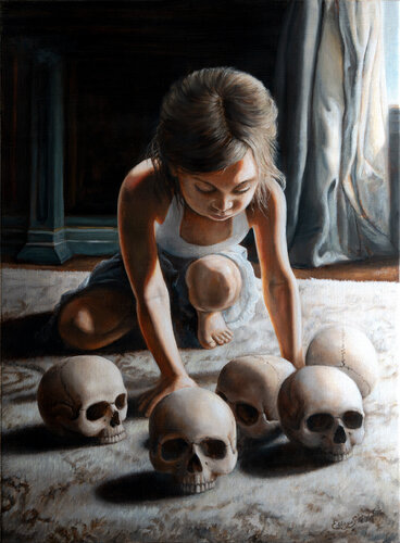 "Just a Game" by Ellaya Yefymova, Painting for Sale on Singulart