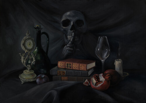 "Silent visitor" von Ellaya Yefymova, Malerei kaufen auf Singulart