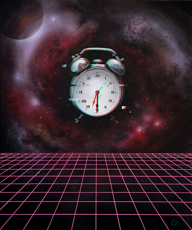 "Metaverse: Reality Shift. MetaBedroom 1/3" Ellaya Yefymova