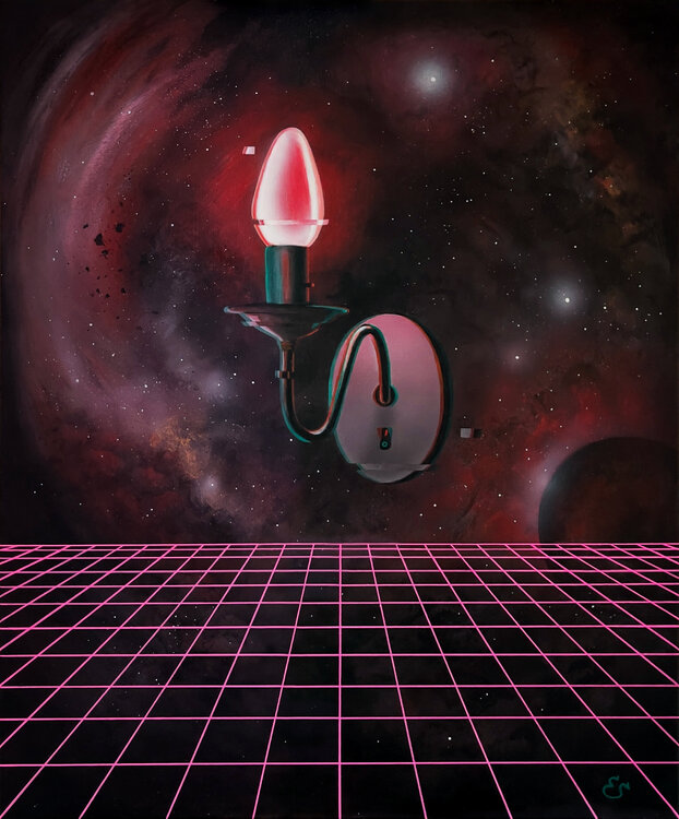 "Metaverse: Reality Shift. MetaBedroom 2/3" Ellaya Yefymova