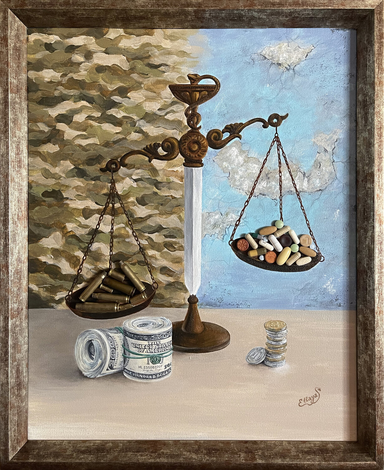 "What we pay for" Ellaya Yefymova