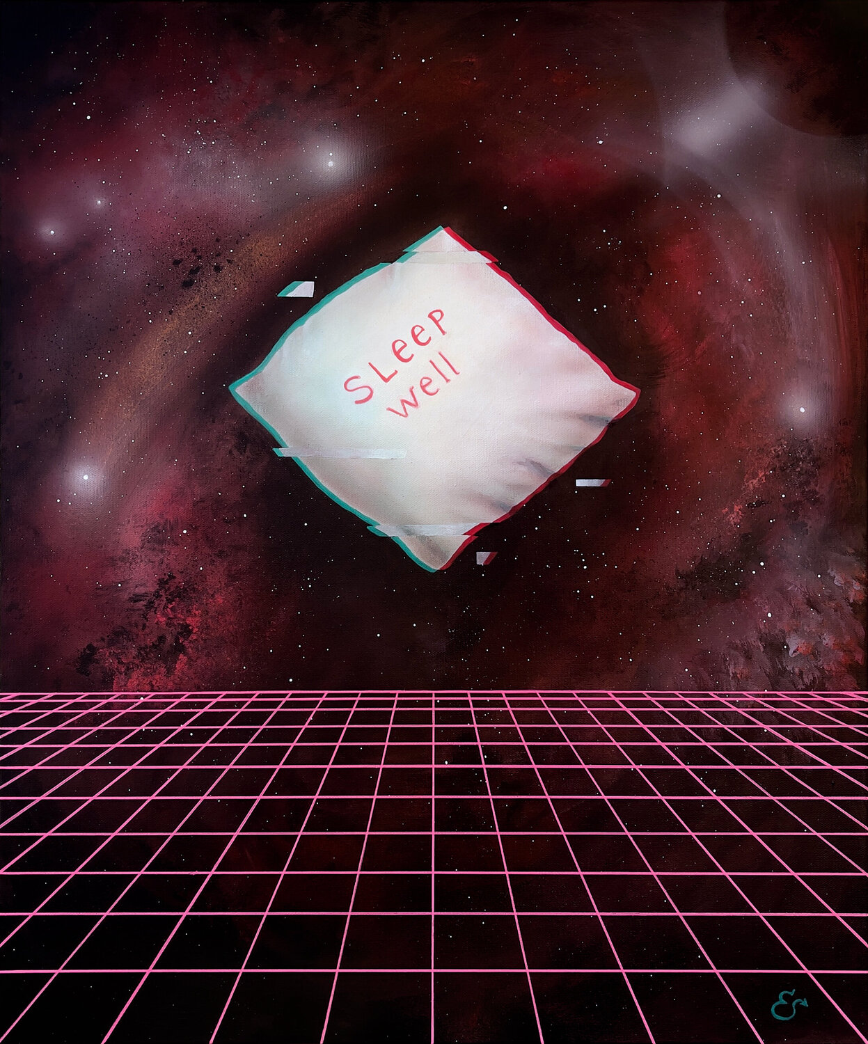 "Metaverse: Reality Shift. MetaBedroom 3/3" Ellaya Yefymova