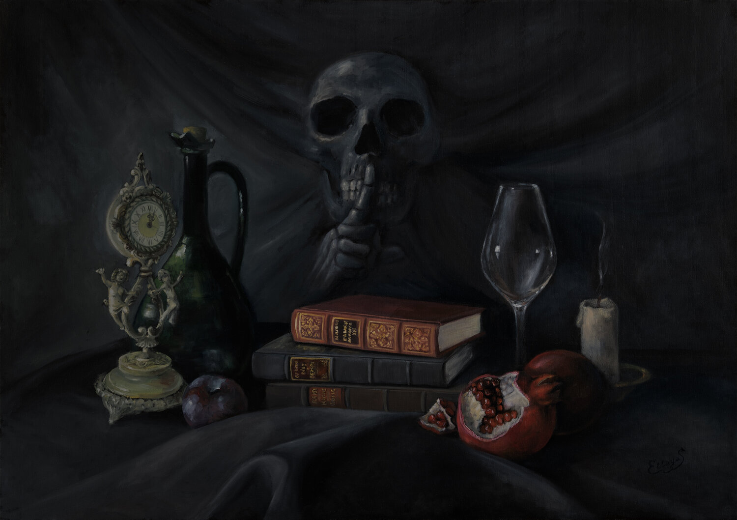 "Silent visitor" Ellaya Yefymova
