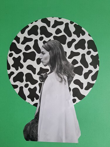 Green Stare by Sarah Asante, Work on Paper for Sale on Singulart