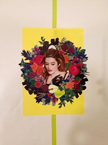 Lemon wreath von Sarah Asante, Werk auf Papier kaufen auf Singulart