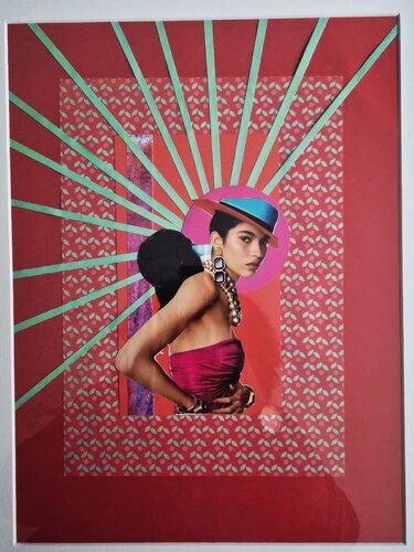 Hot Pink van Sarah Asante, Werk op papier te koop op Singulart