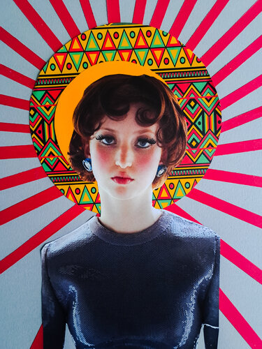 Happy von Sarah Asante, Werk auf Papier kaufen auf Singulart