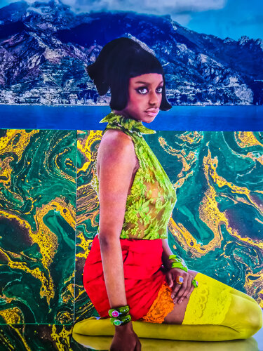 By the sea by Sarah Asante, Work on Paper for Sale on Singulart