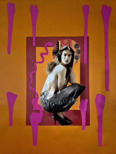 Pink Lady von Sarah Asante, Werk auf Papier kaufen auf Singulart