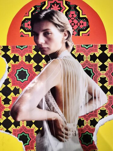 You tore me up van Sarah Asante, Werk op papier te koop op Singulart