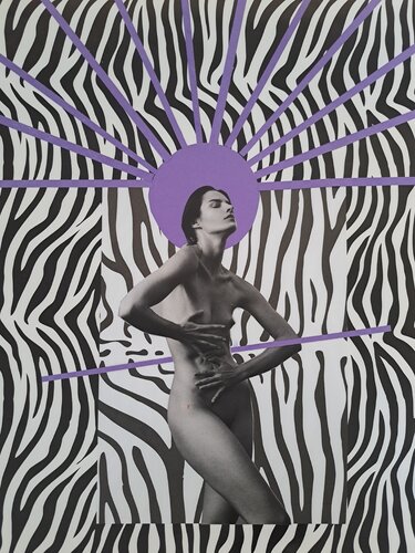 Nude Safari van Sarah Asante, Werk op papier te koop op Singulart