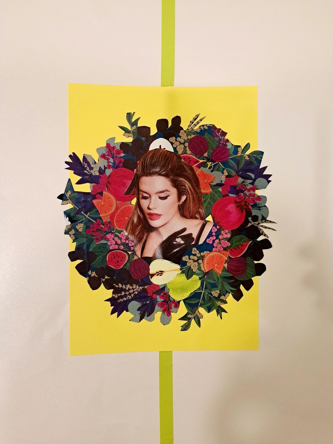 Lemon wreath Sarah Asante