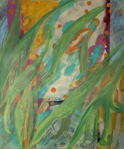 Magic of spring by Martina Heyd-Jilg, Painting for Sale on Singulart