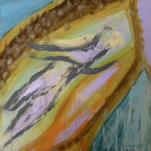 Two are Both - Part I de Martina Heyd-Jilg, Pintura a la venta en Singulart