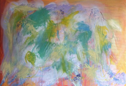 Colors of Spring von Martina Heyd-Jilg, Malerei kaufen auf Singulart