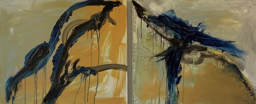 The Rest is Flight par Martina Heyd-Jilg, Peinture en vente sur Singulart