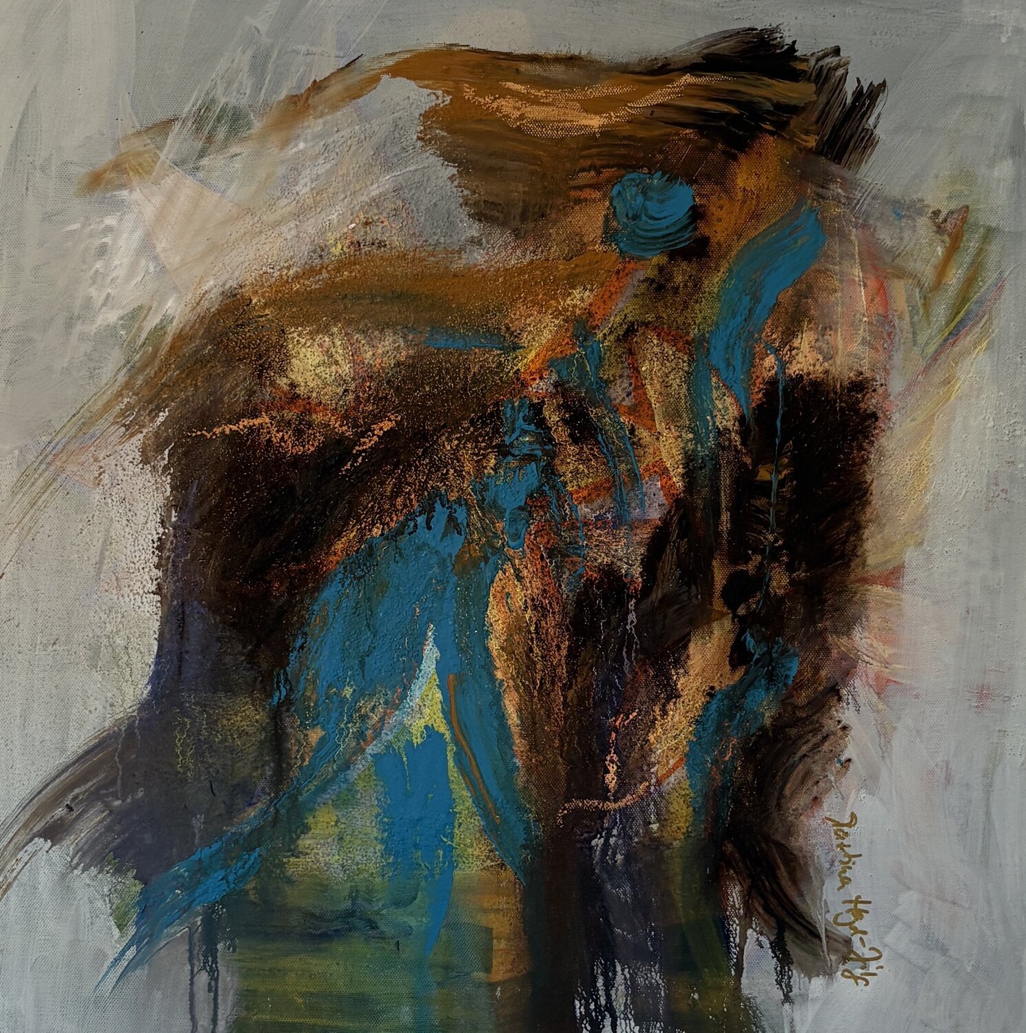New Patterns Martina Heyd-Jilg Pintura original en venta