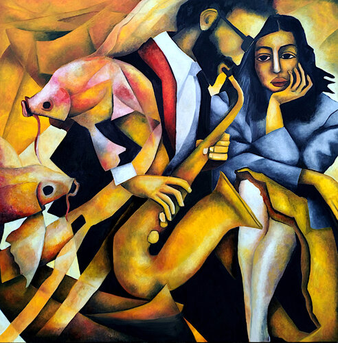 Saxo von Jean Luc Portet, Malerei kaufen auf Singulart