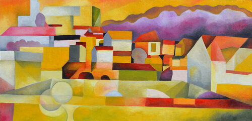 Mont St Clair 1 van Jean Luc Portet, Schilderij te koop op Singulart