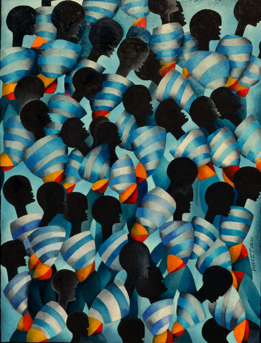 Les marins sétois di Jean Luc Portet, Pittura in vendita su Singulart