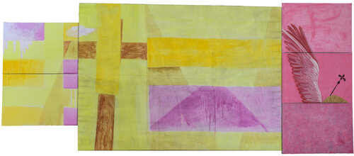 Spiritual Architecture Polyptych Installation by alejandro goldberg, 絵画 for Sale on Singulart