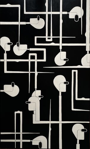 System of Connections van Magdalena Nowatkowska, Schilderij te koop op Singulart