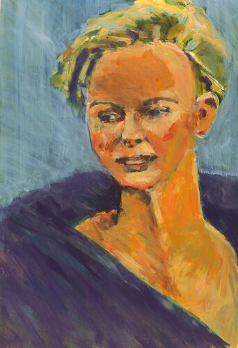 Diva von Hjalmar Thelen, Malerei kaufen auf Singulart