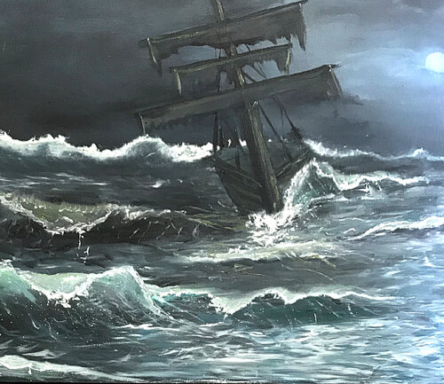 Weathering the storm de Tsila MacKay, Pintura a la venta en Singulart