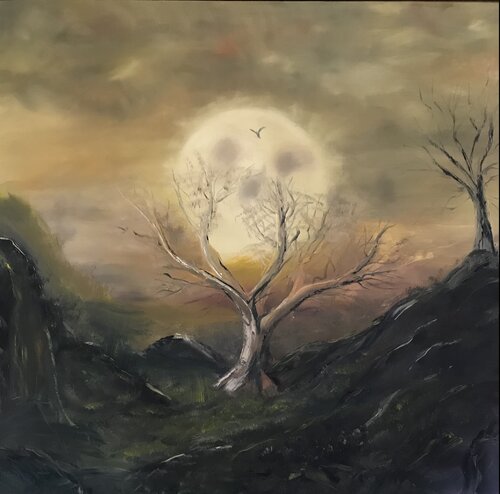 The Origin Of Darkness de Tsila MacKay, Pintura a la venta en Singulart