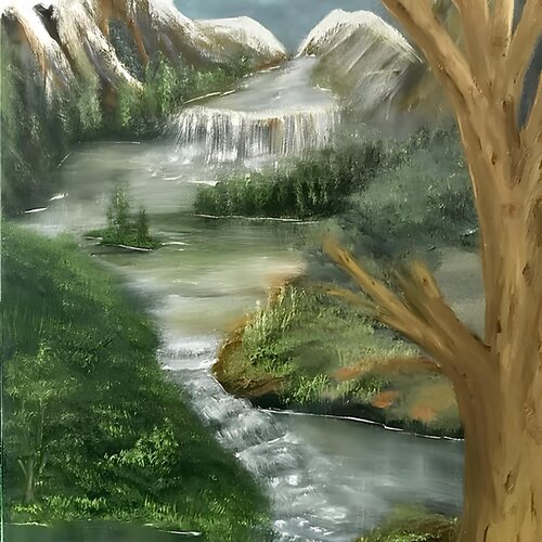 Wonder Of A Day de Tsila MacKay, Pintura a la venta en Singulart