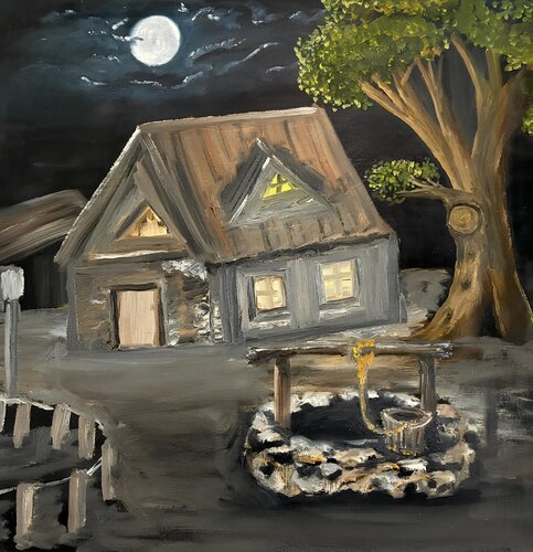 Lunar Veil de Tsila MacKay, Pintura a la venta en Singulart