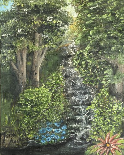 The Healing Language of Water by Tsila MacKay, 油畫 for Sale on Singulart