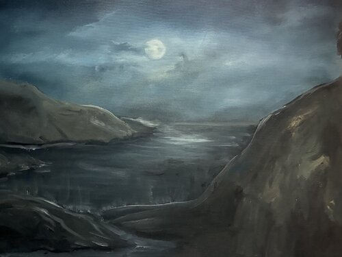 Game Of Shadows van Tsila MacKay, Schilderij te koop op Singulart