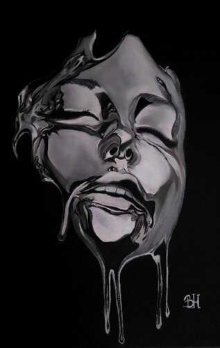 Melted joy by Bianka Hudson, Painting for Sale on Singulart