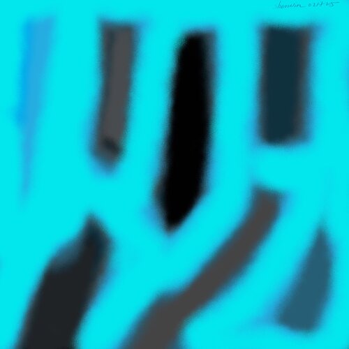 Perfect Seven #306_2025 Digital Painting_SW van Sherwin Wang, Digitaal te koop op Singulart