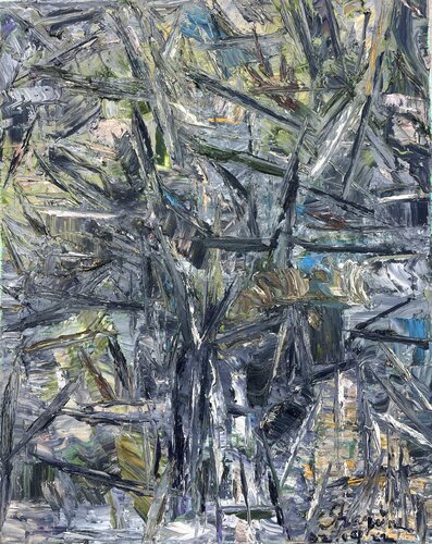 After the Mountain Fire di Sherwin Wang, Pittura in vendita su Singulart