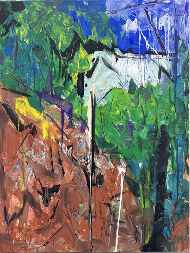 The Hidden Passage van Sherwin Wang, Schilderij te koop op Singulart